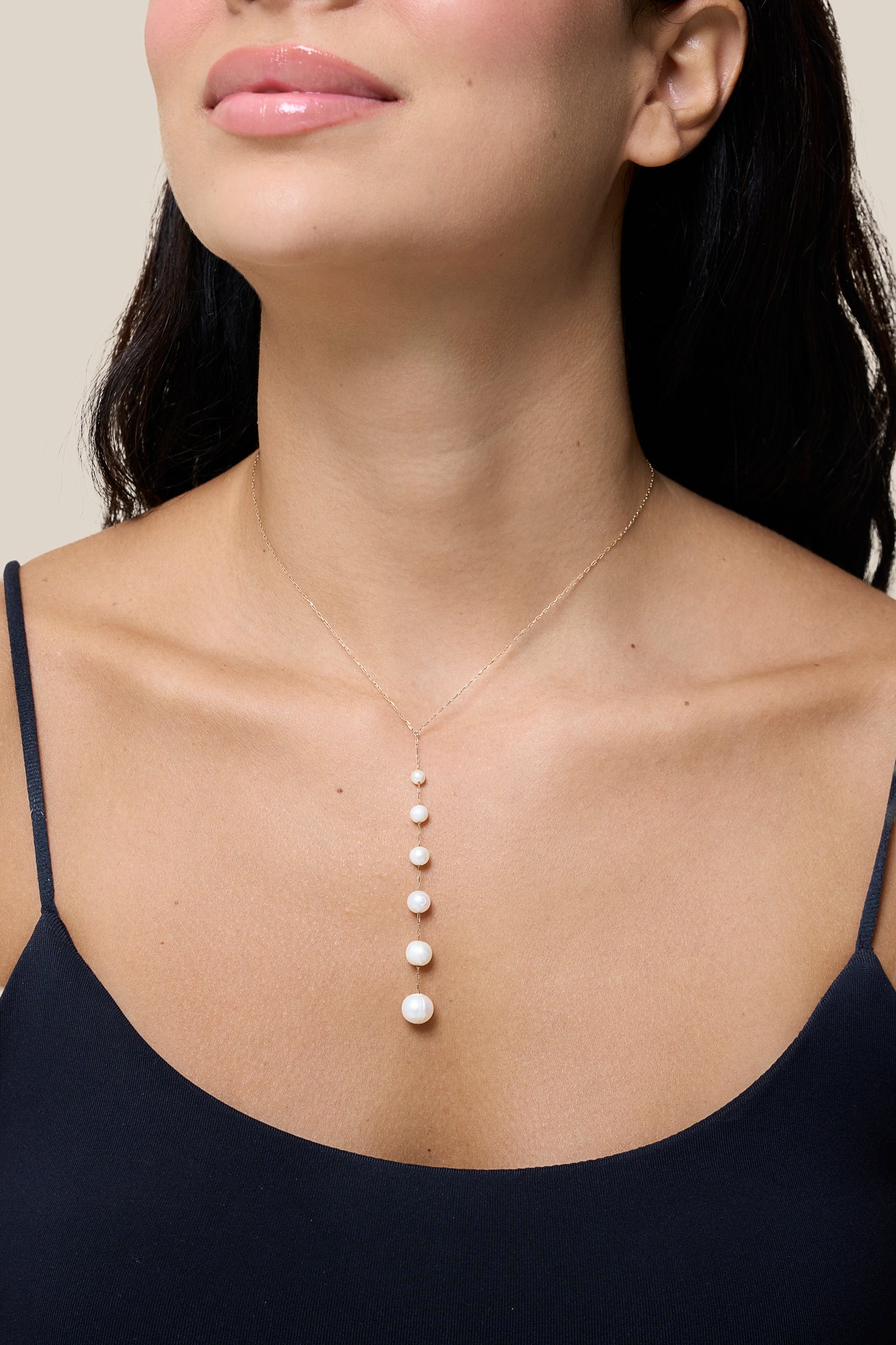 Many Pearl Necklace - Yellow Gold