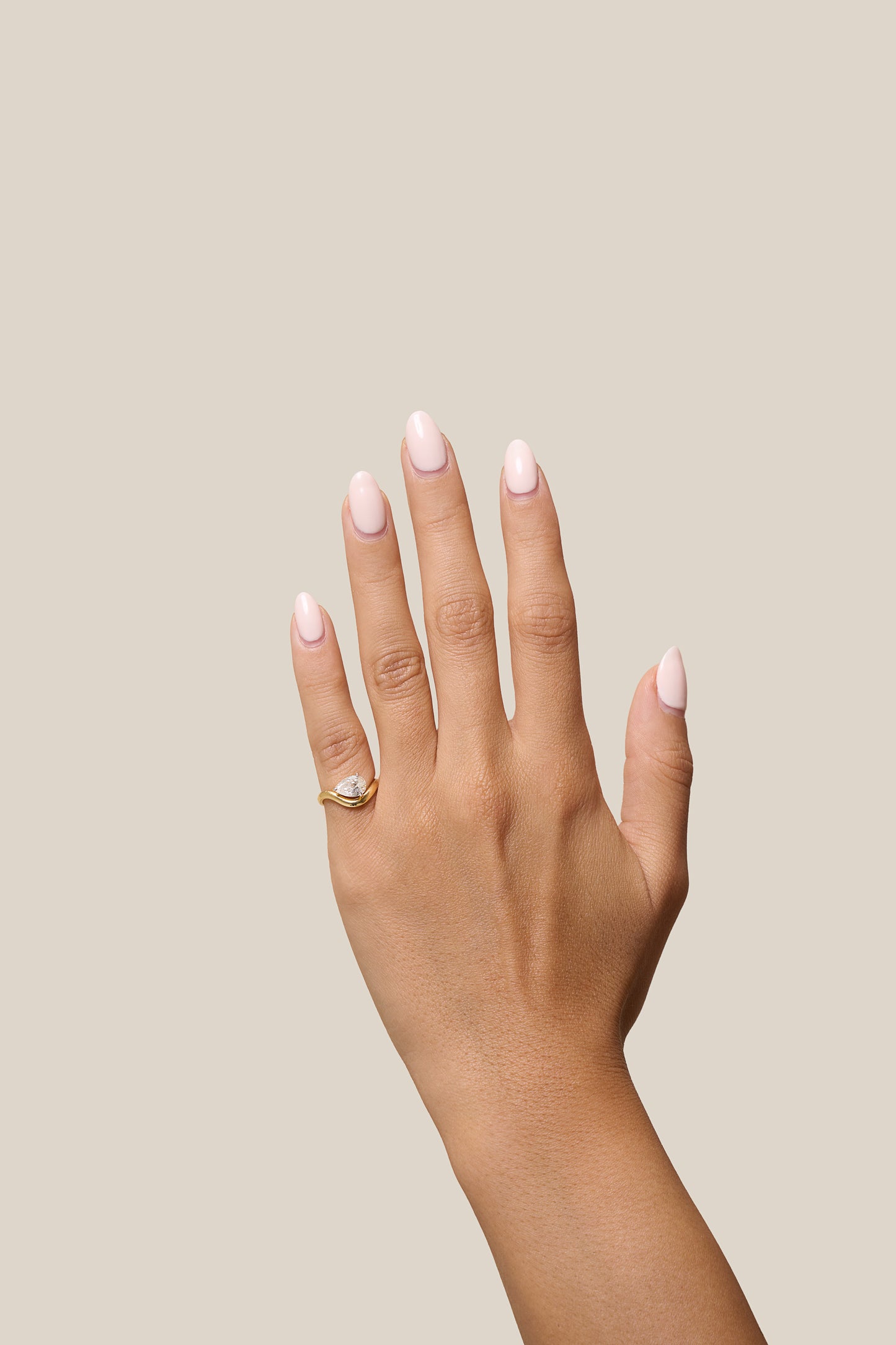 Diamond Pinky Ring - Yellow Gold