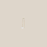 White Bird Earring  - Yellow Gold