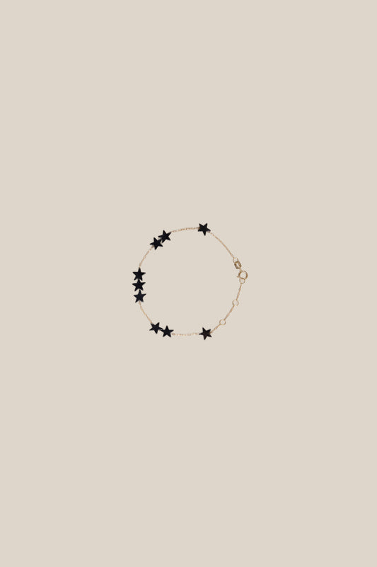 Grey Stars Bracelet