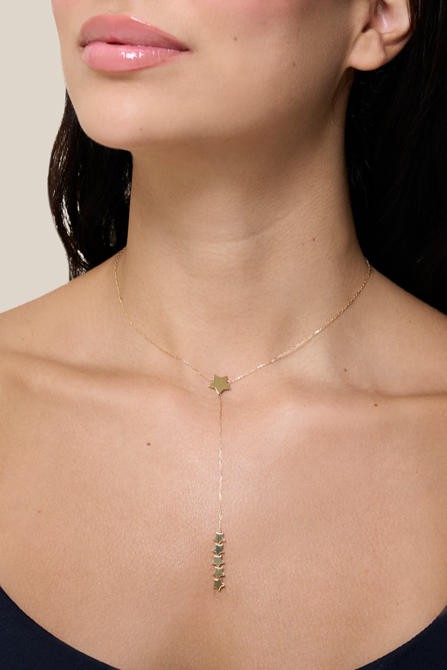 Many Stars Necklace - Yellow Gold