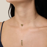 Many Hearts Necklace - Yellow Gold