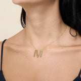Initial Stars Necklaces - Yellow Gold