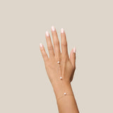 Three Pearl Hand Chain  - Yellow Gold