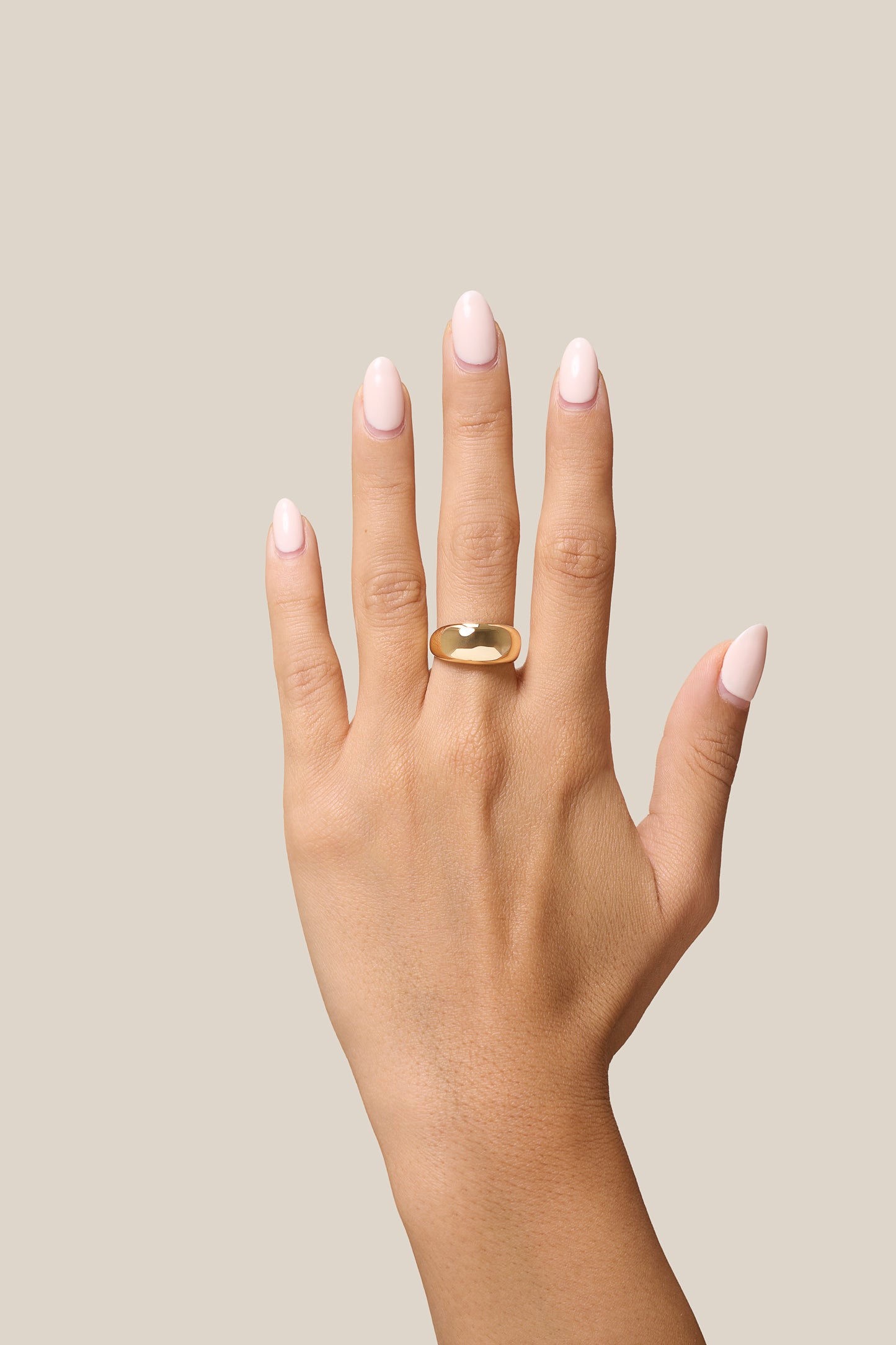 Yellow Gold Bubble Ring - Yellow Gold