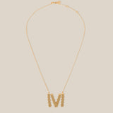 Initial Stars Necklaces - Yellow Gold