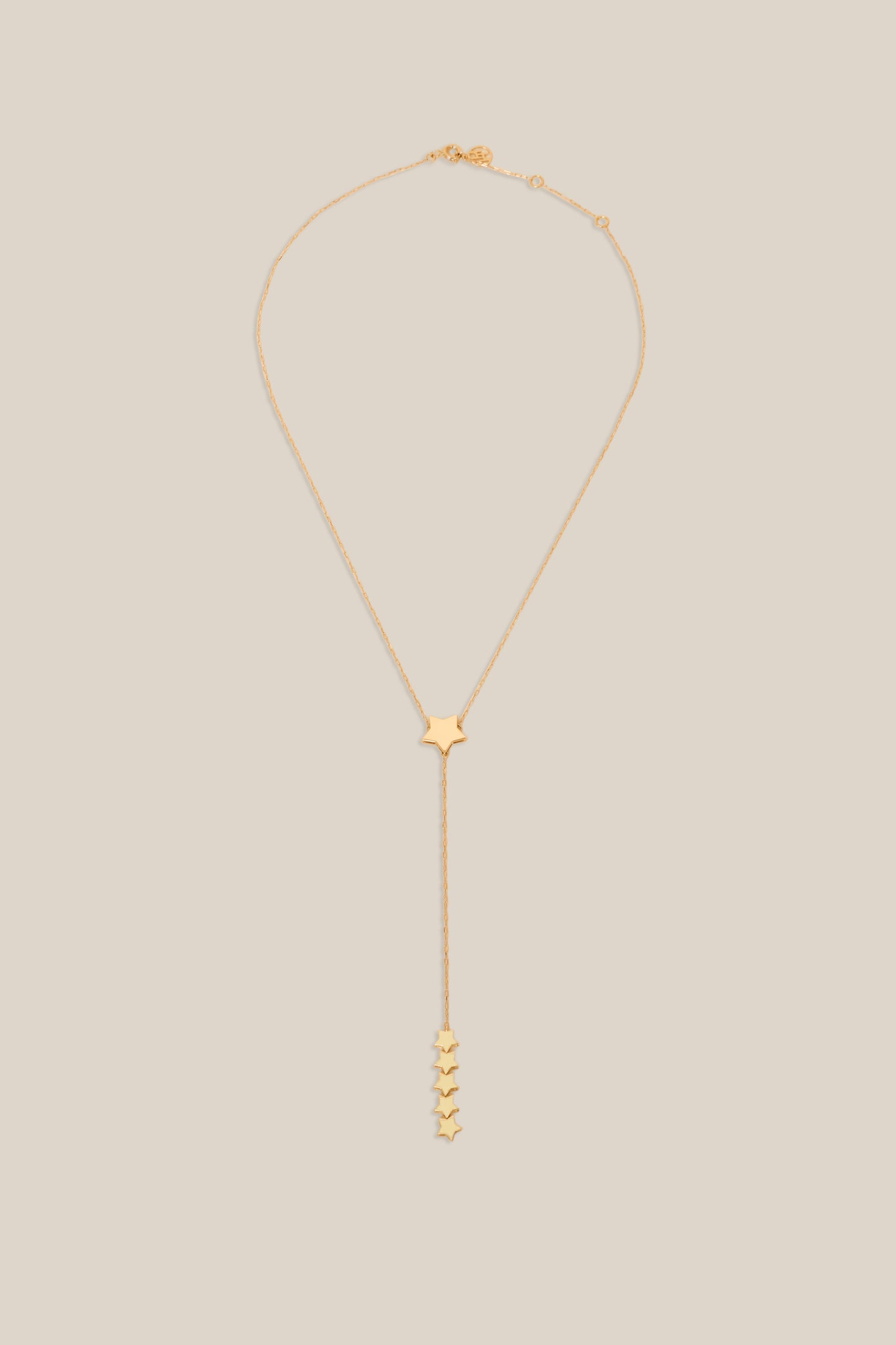 Many Stars Necklace - Yellow Gold