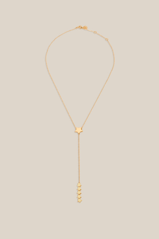 Many Stars Necklace - Yellow Gold