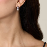 Love Earring  - White Gold