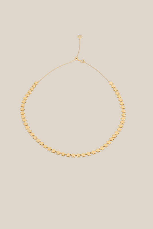 Starry Necklace  - Yellow Gold