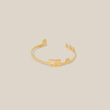 Saudi Bangle - Yellow Gold