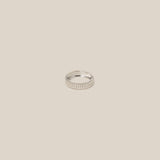 Thin Ribbed Band Ring