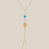 Kaff Hand Chain - Yellow Gold