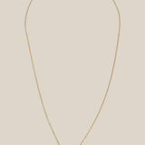 Enamel Oval Pink Eye Choker - Yellow Gold