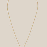 Red Enamel Heart Necklace - Yellow Gold