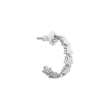Starry Earring  - White Gold