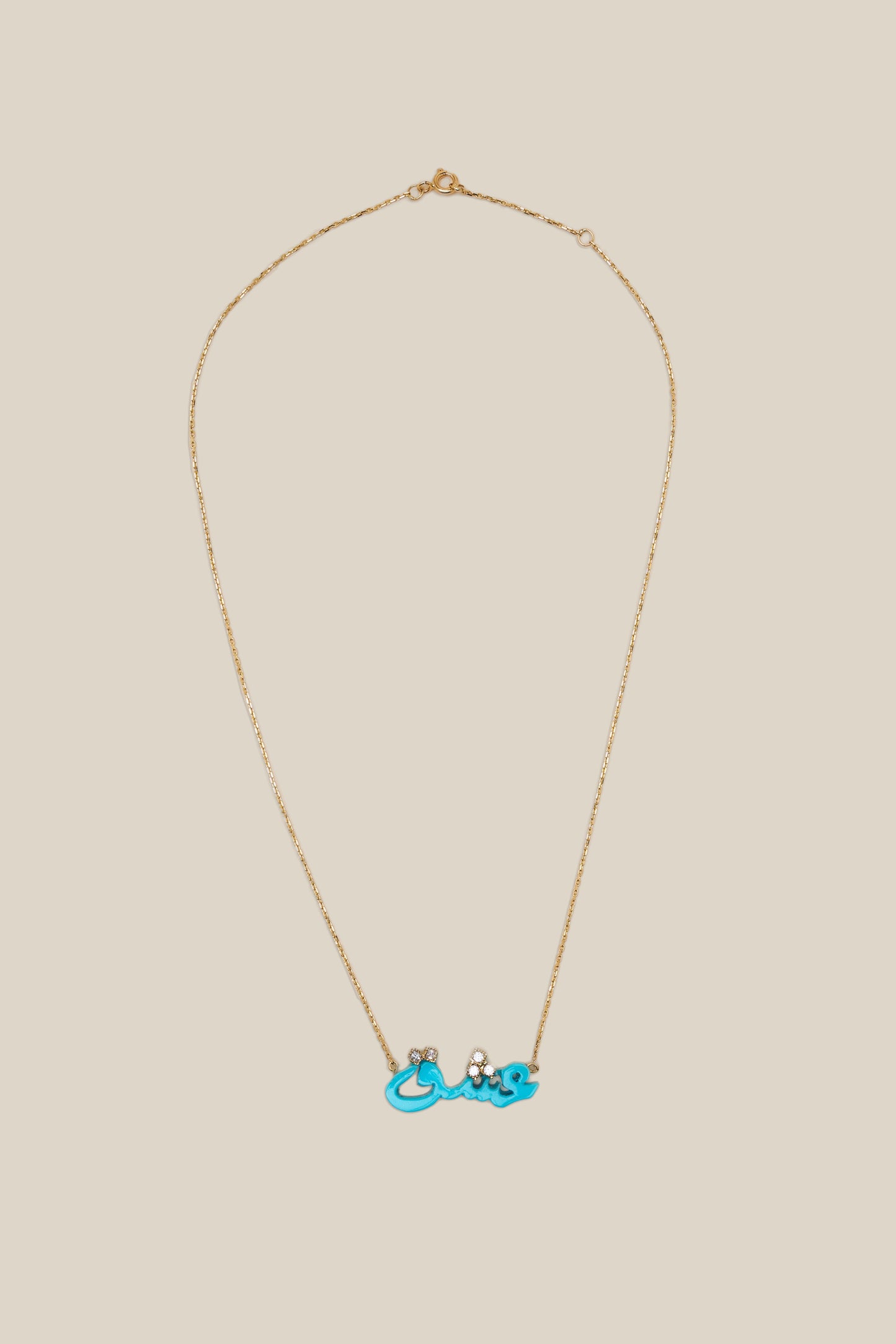 Blue عشق Necklace