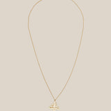 Gold Cedar Necklace  - Yellow Gold