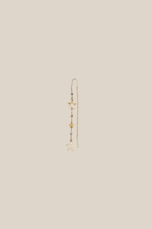 Golden Stars Earring