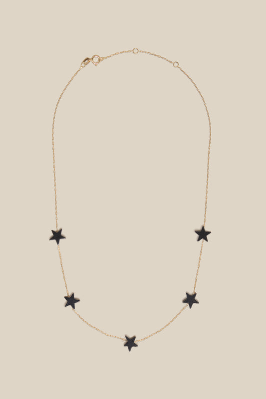 Grey Stars Choker