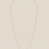 oval enamel White Eye Choker  - Yellow Gold