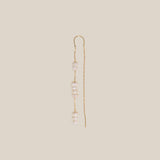 Small Pearls Earring  - Yellow Gold