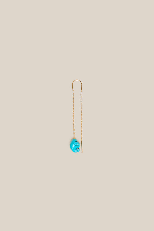 Blue Stone Earring