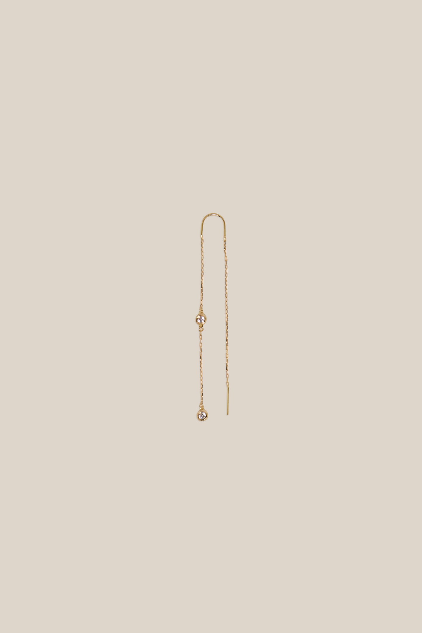 Two Zircon Earring