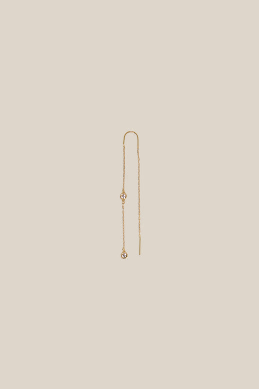 Two Zircon Earring