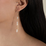 Small Pearls Earring  - Yellow Gold