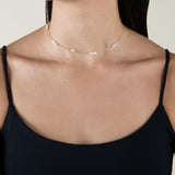 Pearls Choker  - Yellow Gold