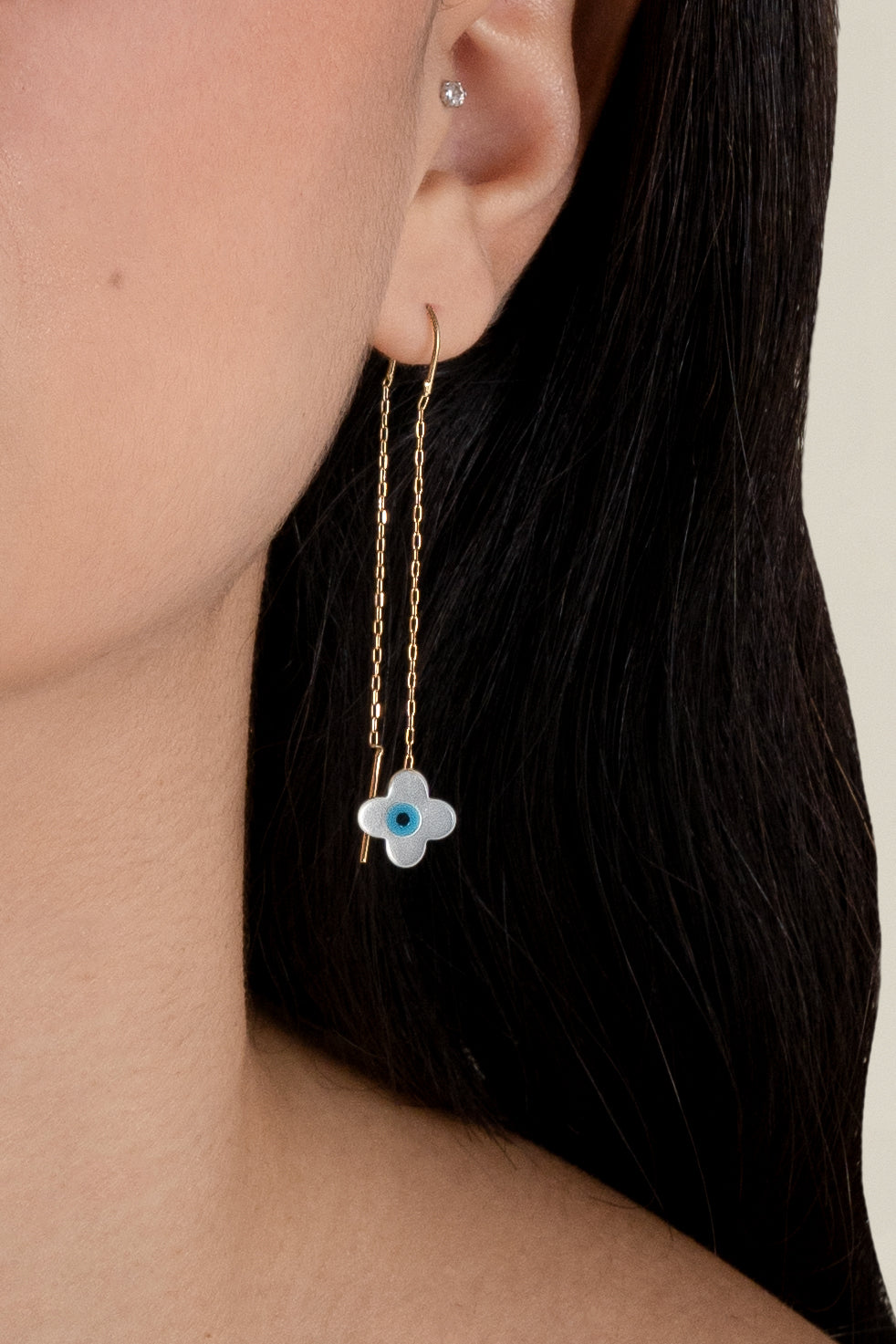 Flower Eye Earring