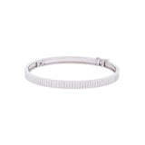 Thin Ribbed Bangle