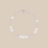 White Stars Bracelet - White Gold