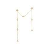 Draped Zircon Earring