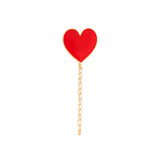 Enamel Heart Earring